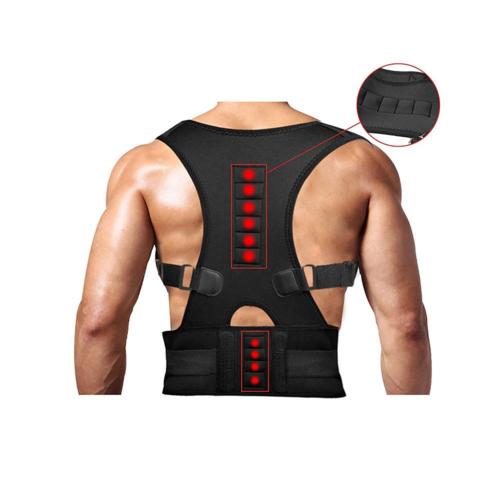 Magnetic Posture Corrector | Back & Shoulder Support for Work