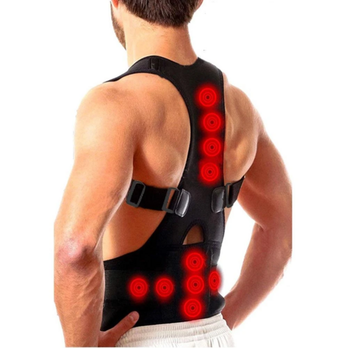 Magnetic Posture Corrector | Back & Shoulder Support for Work