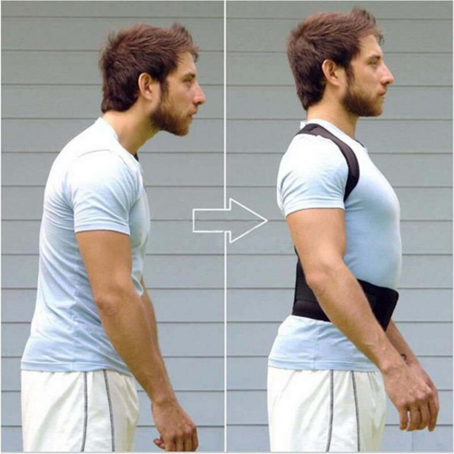 Magnetic Posture Corrector | Back & Shoulder Support for Work