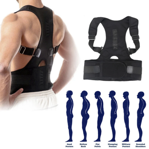 Magnetic Posture Corrector | Back & Shoulder Support for Work