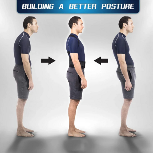 Magnetic Posture Corrector | Back & Shoulder Support for Work