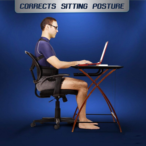 Magnetic Posture Corrector | Back & Shoulder Support for Work