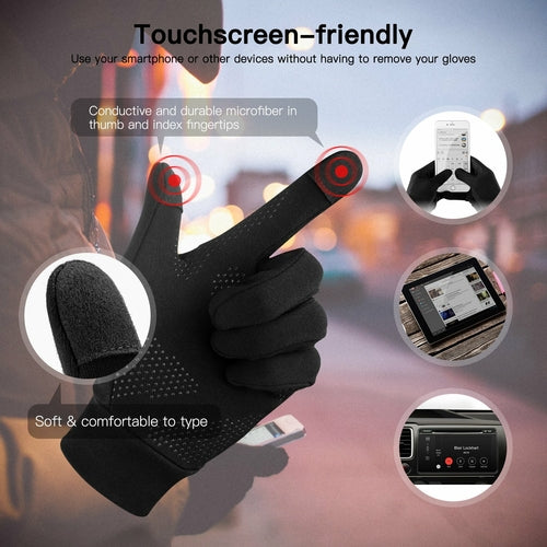 Lightweight Touchscreen Gloves | Non-Slip Work Liner