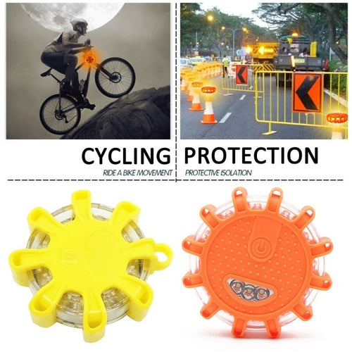 LED Safety Signal Light | Flashing Emergency Roadside Beacon