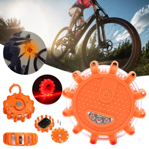 LED Safety Signal Light | Flashing Emergency Roadside Beacon