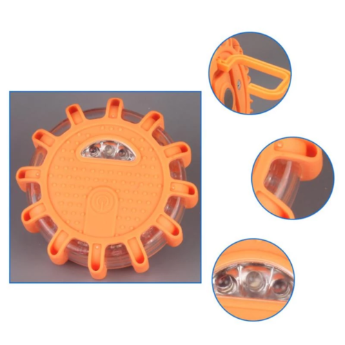 LED Safety Signal Light | Flashing Emergency Roadside Beacon