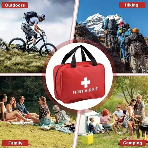 173-Piece Jobsite First Aid Kit | Compact Bag for Shop, Garage & Outdoors