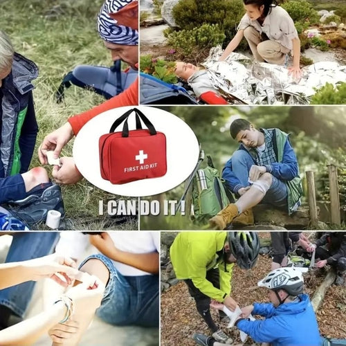 173-Piece Jobsite First Aid Kit | Compact Bag for Shop, Garage & Outdoors